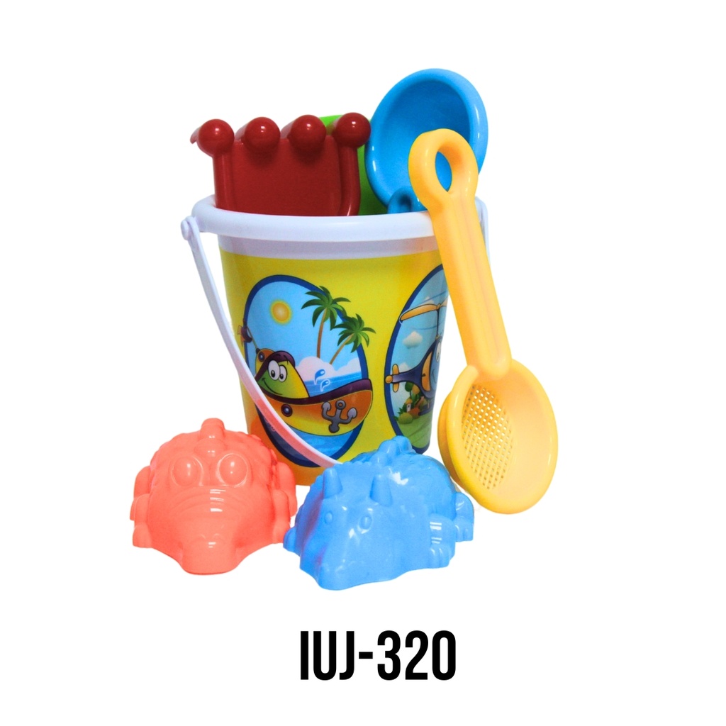 JUGUETE DE PLAYA BALDE 7 PCS (MINI)