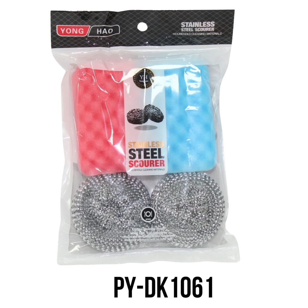 JUEGO DE LIMPIEZA SET 4 PCS  BRILLO 