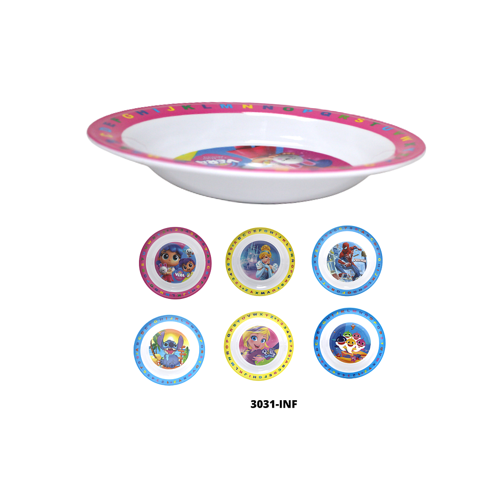 PLATO HONDO 7.5" INFANTIL