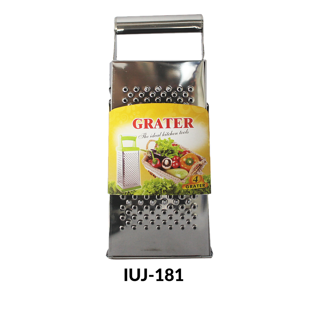 RALLADOR 9" MANGO ACERO