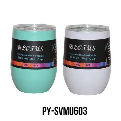 [PY-SVMU603] VASO DE METAL 350ML COLORES