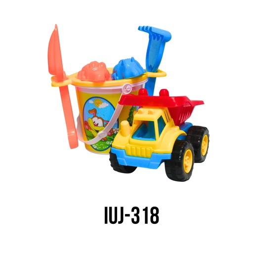 [IUJ-318] JUGUETE DE PLAYA - CAMION/BALDE 