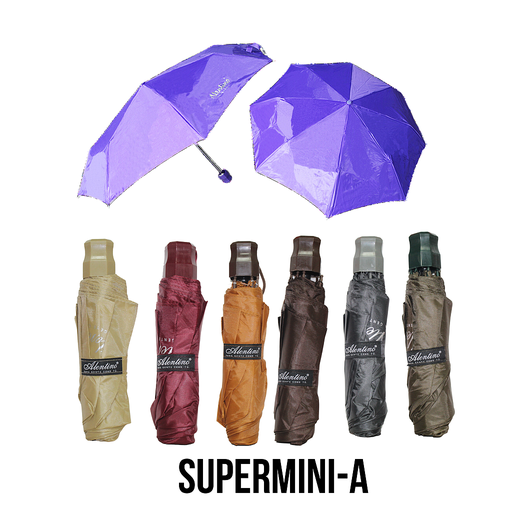 [SUPERMINI-A] SOMBRILLA ALENTINO MINI DT UN COLOR