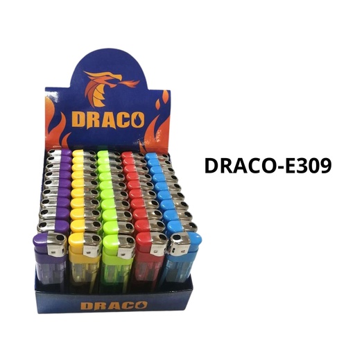 [DRACO-E309] ENCENDEDOR DRACO COLOR (20BOX)