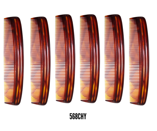 [568CHY] PEINE DE CAREY PLASTICO, CRYSTAL