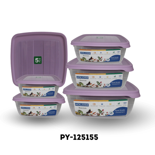 [PY-125155] COMIDERA TOPACIO 5 PCS (1 A 5)