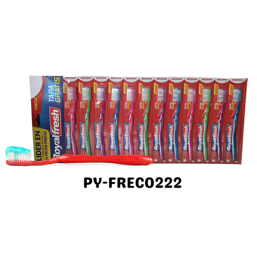 [PY-FRECO222] CEPILLO DENTAL ADULTO BLISTER C/TAPA