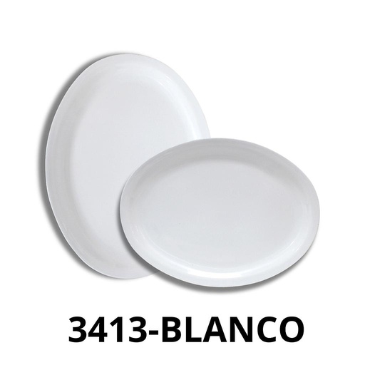 [3413-BLANCO] AZAFATE 13" BLANCO S/FIGURA